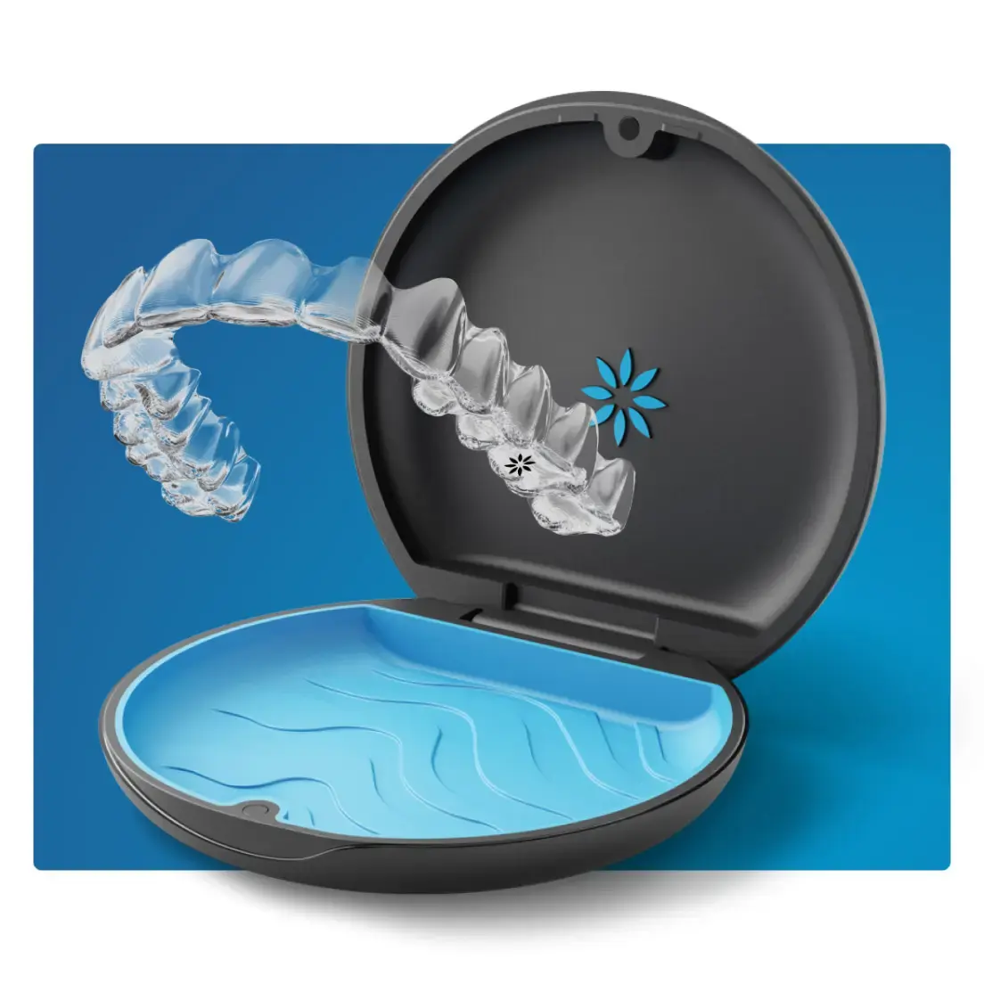 photo innovation aligners and black open case